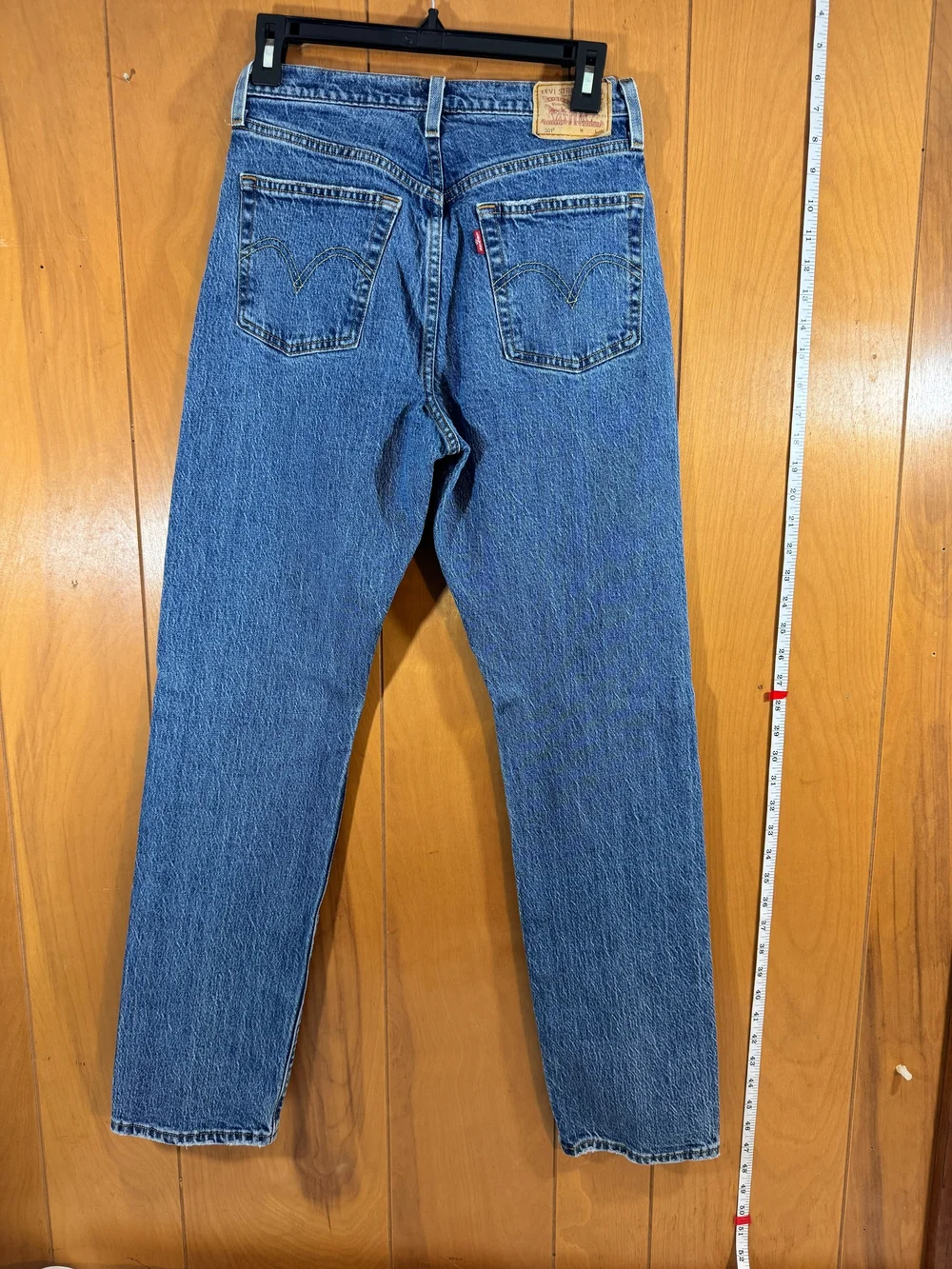 Levi's Woman  Blue Straight-Leg Jeans